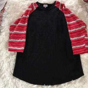 Lularoe Randy Tee XXL, Black